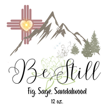 Load image into Gallery viewer, "Be Still" - Fig, Sandalwood, Sage