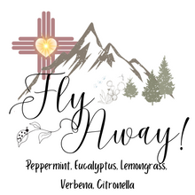 Load image into Gallery viewer, &quot;Fly Away&quot; 🐞 Peppermint, Eucalyptus, Lemongrass, Verbena, Citronella
